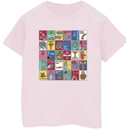 T-shirt Grid Squares - Dessins Animés - Modalova