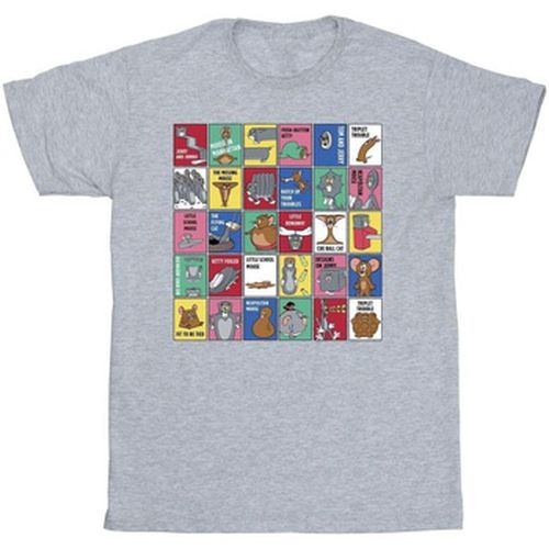 T-shirt Grid Squares - Dessins Animés - Modalova