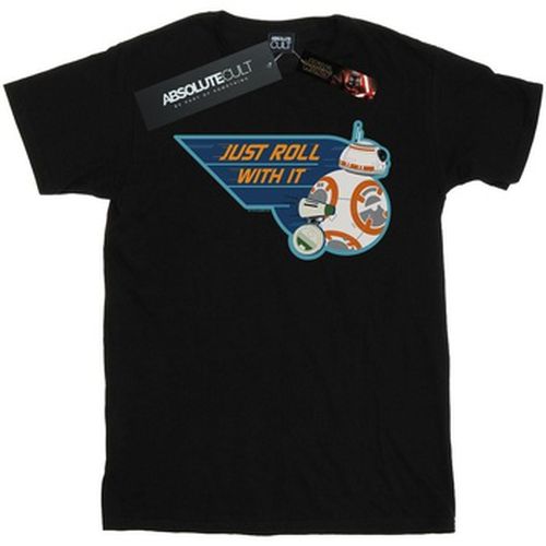 T-shirt Just Roll With It - Star Wars: The Rise Of Skywalker - Modalova