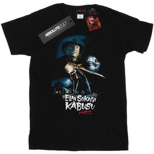 T-shirt Turkish Movie Poster - A Nightmare On Elm Street - Modalova