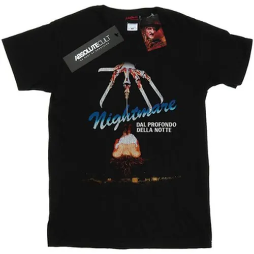T-shirt Italian Movie Poster - A Nightmare On Elm Street - Modalova