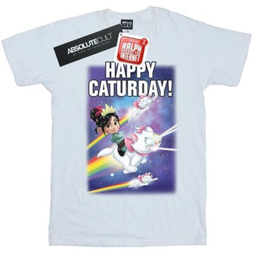 T-shirt Wreck It Ralph Happy Caturday - Disney - Modalova