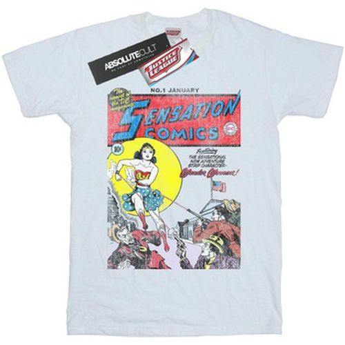T-shirt Wonder Woman Sensation Comics Issue 1 Cover - Dc Comics - Modalova