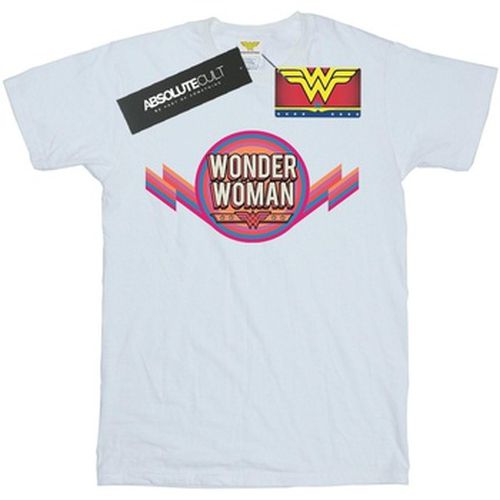 T-shirt Wonder Woman Rainbow Logo - Dc Comics - Modalova