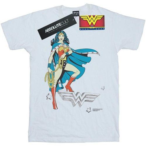 T-shirt Wonder Woman Standing Logo - Dc Comics - Modalova
