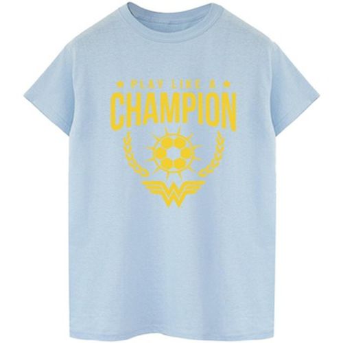 T-shirt Play Like A Champion - Dc Comics - Modalova