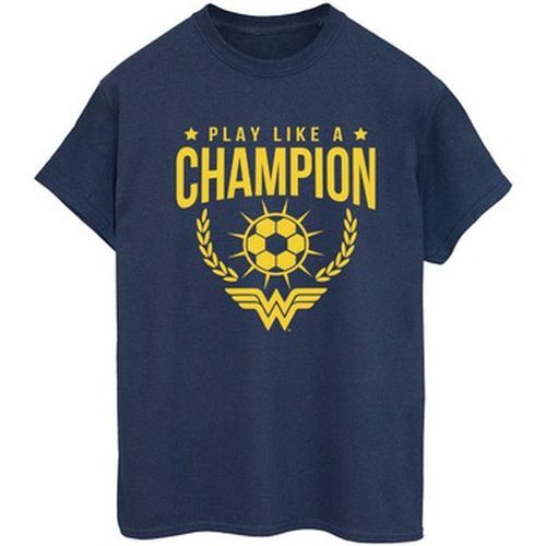 T-shirt Play Like A Champion - Dc Comics - Modalova