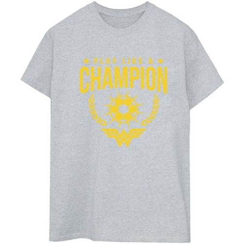 T-shirt Play Like A Champion - Dc Comics - Modalova