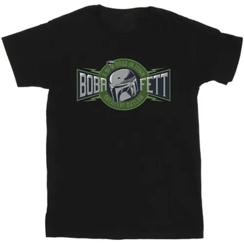 T-shirt New Outlaw Boss - Star Wars: The Book Of Boba Fett - Modalova