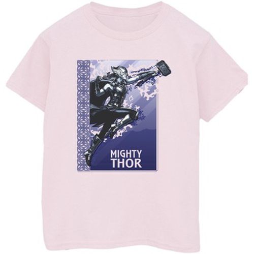 T-shirt Love And Thunder Mighty - Marvel - Modalova