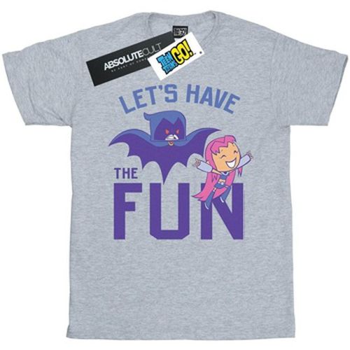 T-shirt Teen Titans Go Let's Have The Fun - Dc Comics - Modalova