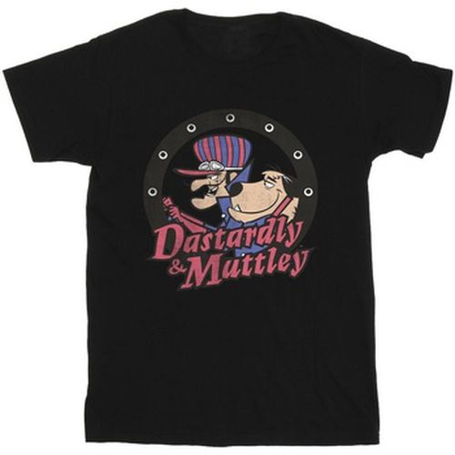 T-shirt Dastardly And Mutley Circle - Wacky Races - Modalova