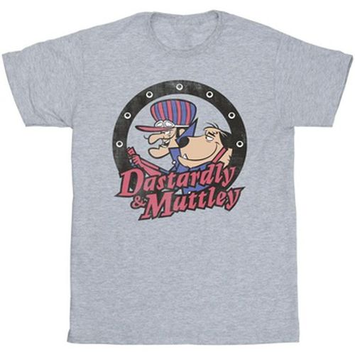T-shirt Dastardly And Mutley Circle - Wacky Races - Modalova