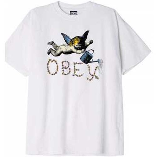T-shirt Obey flower angel - Obey - Modalova