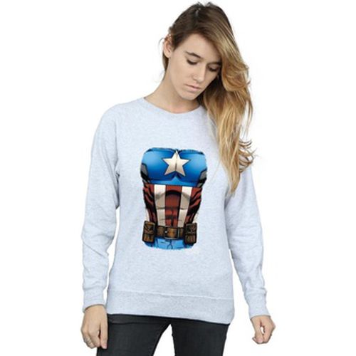Sweat-shirt Captain America Chest Burst - Marvel - Modalova