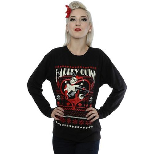 Sweat-shirt Batman Harley Quinn Christmas - Dc Comics - Modalova