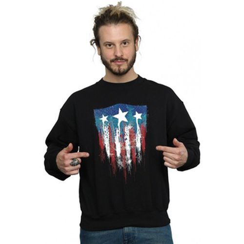 Sweat-shirt Captain America Flag Shield - Marvel - Modalova