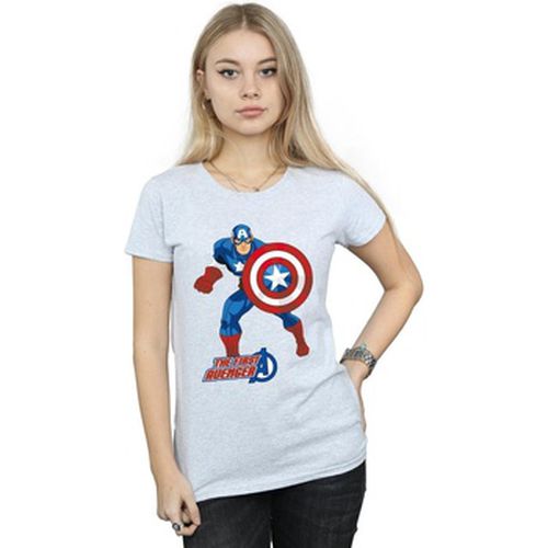 T-shirt Captain America The First Avenger - Marvel - Modalova