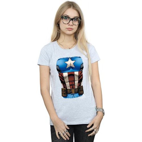 T-shirt Captain America Chest Burst - Marvel - Modalova