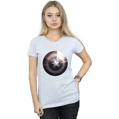 T-shirt Captain America Shield Shiny - Marvel - Modalova