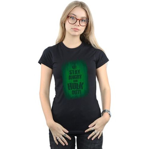 T-shirt Marvel Hulk Stay Angry - Marvel - Modalova