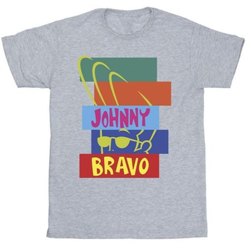 T-shirt Rectangle Pop Art - Johnny Bravo - Modalova