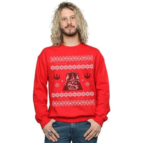 Sweat-shirt Christmas Darth Vader Fair Isle - Disney - Modalova