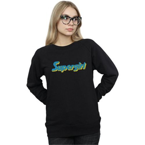 Sweat-shirt Supergirl Crackle Logo - Dc Comics - Modalova