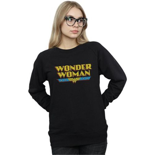 Sweat-shirt Wonder Woman Crackle Logo - Dc Comics - Modalova