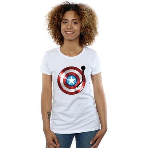 T-shirt Captain America Turntable - Marvel - Modalova