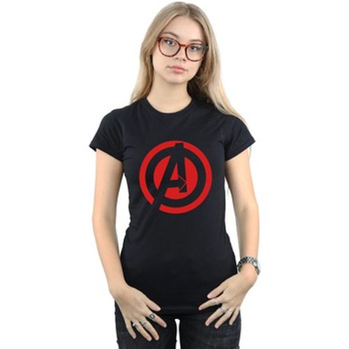 T-shirt Avenegers Assemble Solid A Logo - Marvel - Modalova