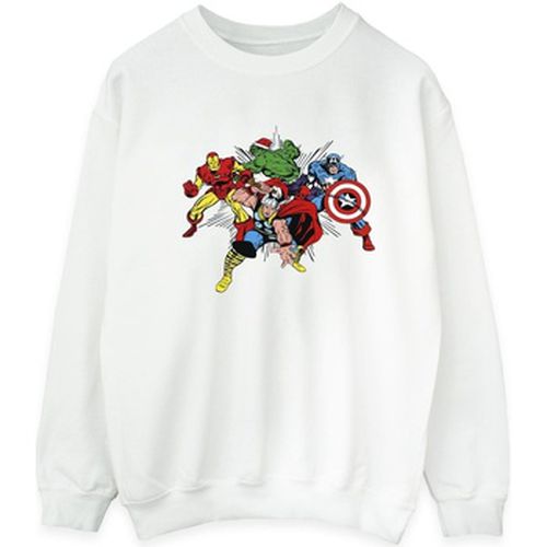 Sweat-shirt Avengers Team Santa - Marvel - Modalova