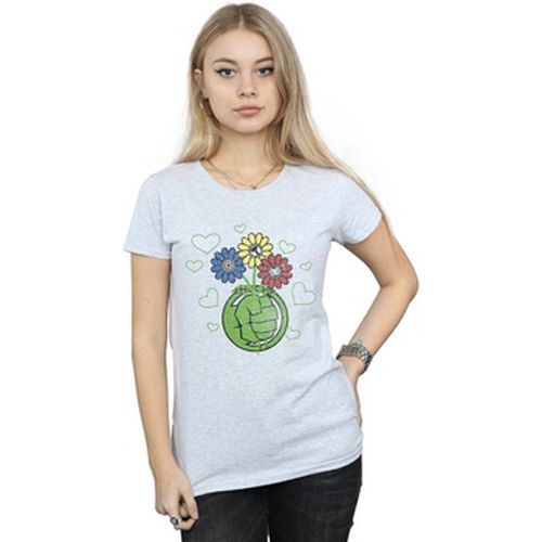 T-shirt Marvel Hulk Flower Fist - Marvel - Modalova