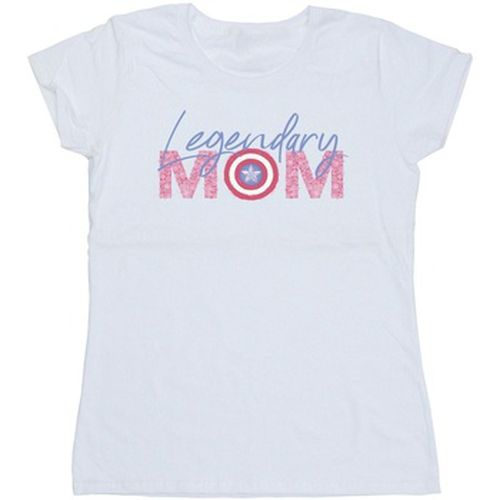T-shirt Avengers Captain America Mum - Marvel - Modalova