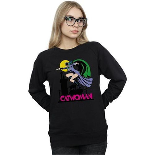 Sweat-shirt Catwoman Text Logo - Dc Comics - Modalova