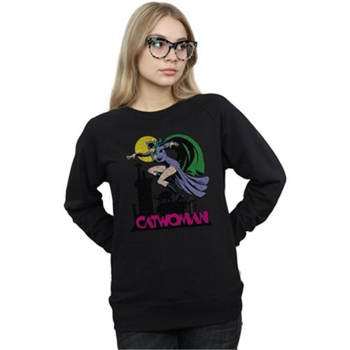 Sweat-shirt Catwoman Crackle Logo - Dc Comics - Modalova