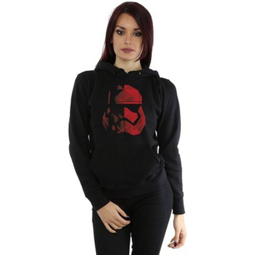 Sweat-shirt The Last Jedi Stormtrooper Red Cubist Helmet - Disney - Modalova
