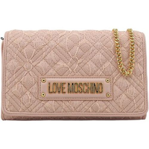 Sac Pochette Pizzo Donna Cipria JC4024PP1ILB160A - Love Moschino - Modalova