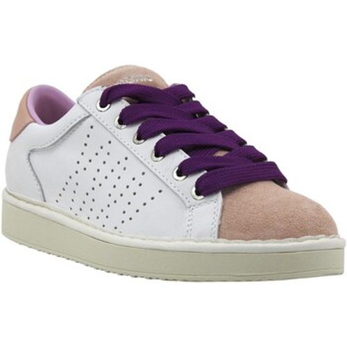 Bottines Sneaker Donna White Powder Pink Pansy P01W013-00873040 - Panchic - Modalova