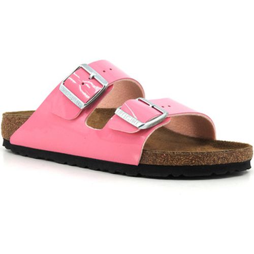 Chaussures Arizona Ciabatta PAtent Candy Pink Black 1026957 - Birkenstock - Modalova