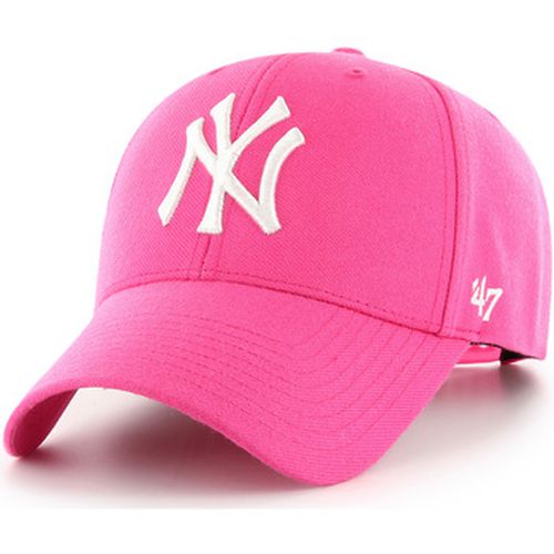 Casquette 47 CAP MLB NEW YORK YANKEES MVP SNAPBACK MAGENTA - '47 Brand - Modalova