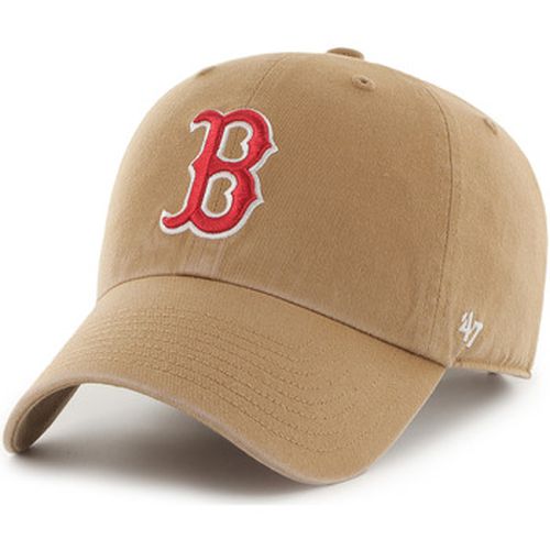 Casquette 47 CAP MLB BOSTON RED SOX CLEAN UP NO LOOP LABEL CAMEL - '47 Brand - Modalova
