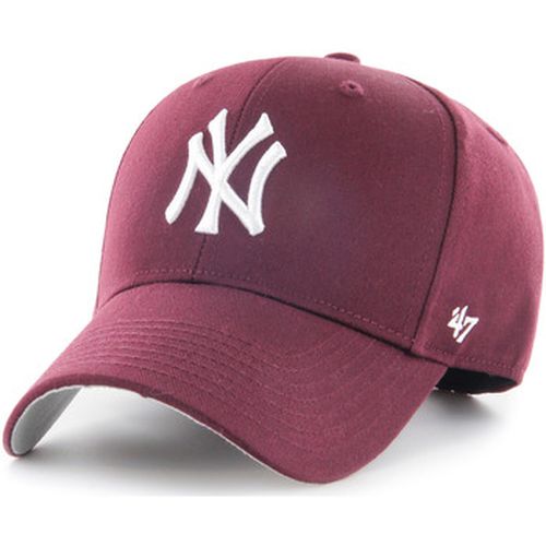 Casquette 47 CAP MLB NEW YORK YANKEES RAISED BASIC MVP DARK MAROON - '47 Brand - Modalova