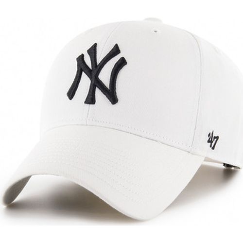Casquette 47 CAP MLB NEW YORK YANKEES RAISED BASIC MVP WHITE - '47 Brand - Modalova