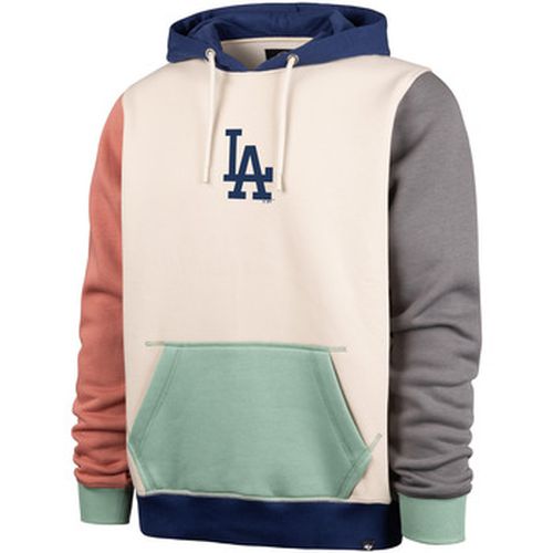 Sweat-shirt 47 HOODIE MLB LOS ANGELES DODGERS COLOR BLOCK DUNLOE BONE - '47 Brand - Modalova