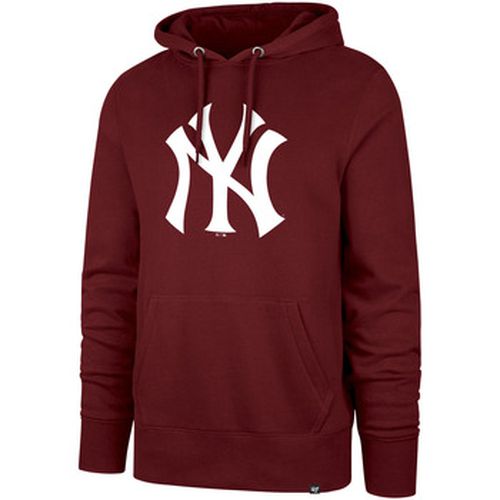 Sweat-shirt 47 HOODIE MLB NEW YORK YANKEES IMPRINT BURNSIDE RAZOR RED - '47 Brand - Modalova