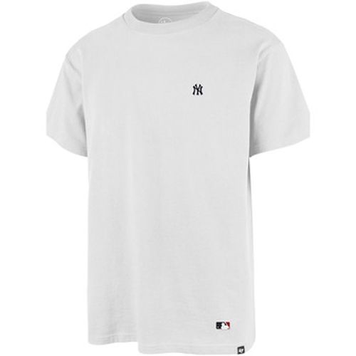 T-shirt 47 TEE MLB NEW YORK YANKEES BASE RUNNER LC EMB ECHO WHITWASH - '47 Brand - Modalova