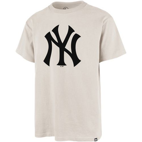 T-shirt 47 TEE MLB NEW YORK YANKEES IMPRINT ECHO BONE2 - '47 Brand - Modalova