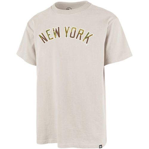 T-shirt 47 TEE MLB NEW YORK YANKEES IMPRINT ECHO BONE1 - '47 Brand - Modalova