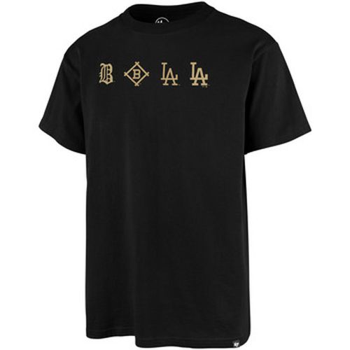 T-shirt 47 TEE MLB LOS ANGELES DODGERS GOLD FOIL SOUTHSIDE JET BLACK - '47 Brand - Modalova